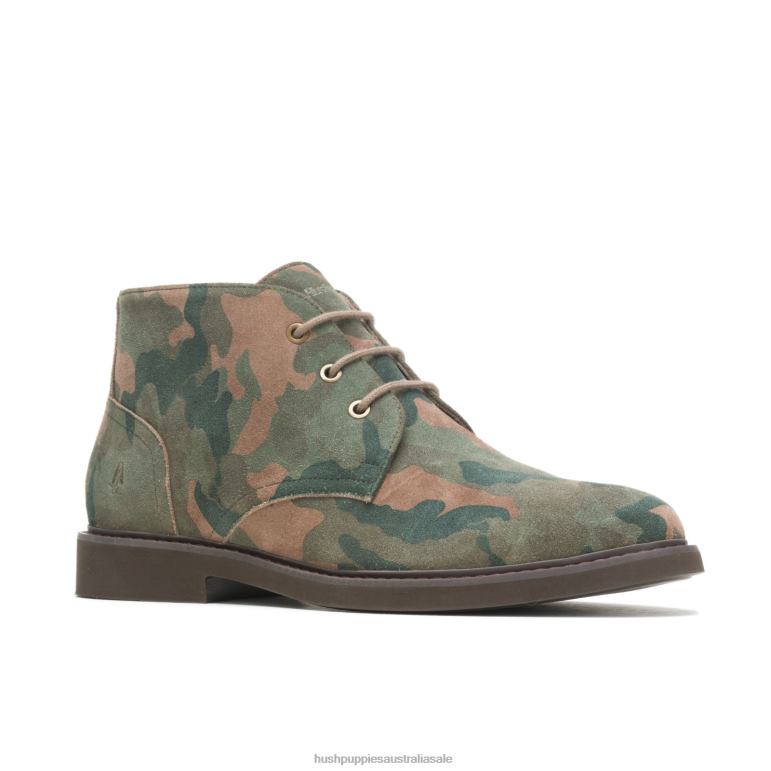 Camo Detroit Chukka Men Hush Puppies Boot F264D274