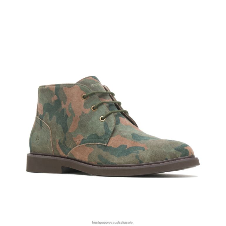 Camo Detroit Chukka Men Hush Puppies Boot F264D274