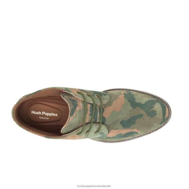 Camo Detroit Chukka Men Hush Puppies Boot F264D274