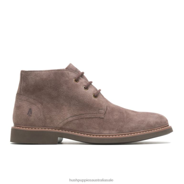 Dark Brown Suede Detroit Chukka Men Hush Puppies Boot F264D271