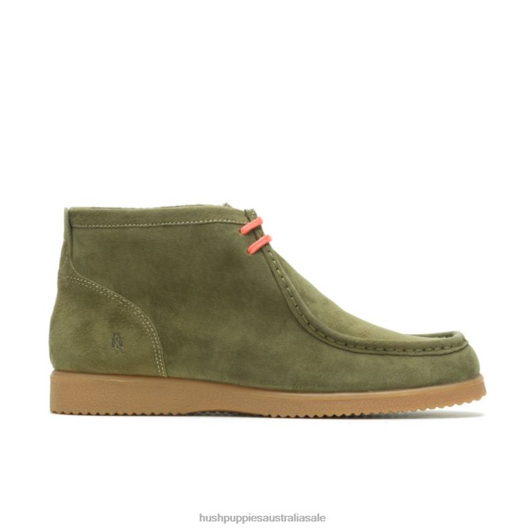 Olive Suede Bridgeport 5 Men Hush Puppies Boot F264D280