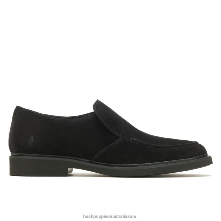 Bold Black Suede Earl Loafer Men Hush Puppies Loafer F264D309