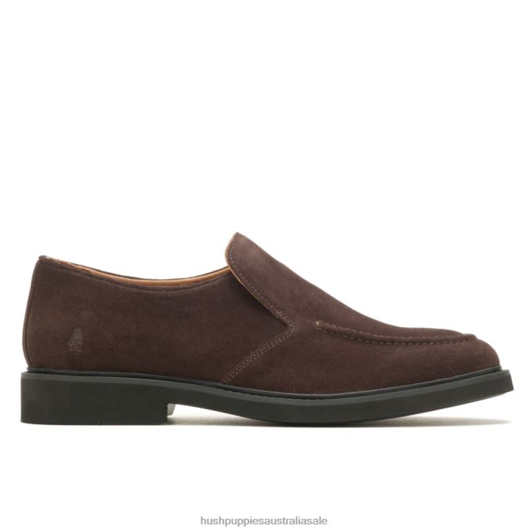 Dark Brown Suede Earl Loafer Men Hush Puppies Loafer F264D307