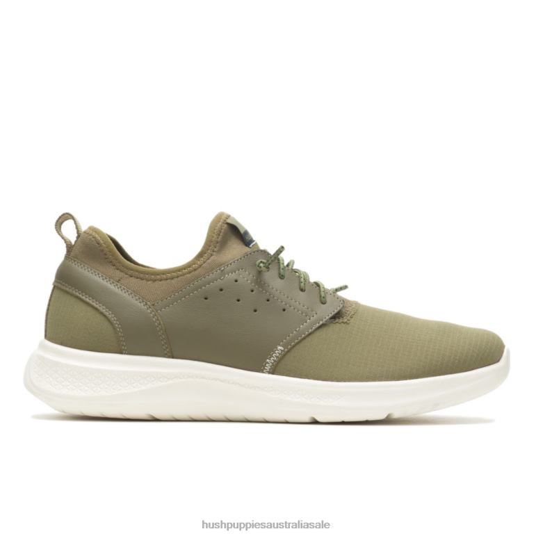 Olive Green Elevate Bungee Sneaker Men Hush Puppies Sneaker F264D336