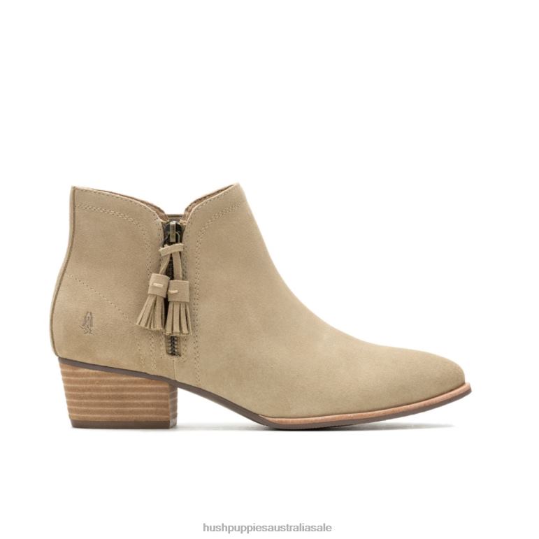 Taupe Suede Sierra Tassel Boot Women Hush Puppies Boot F264D157