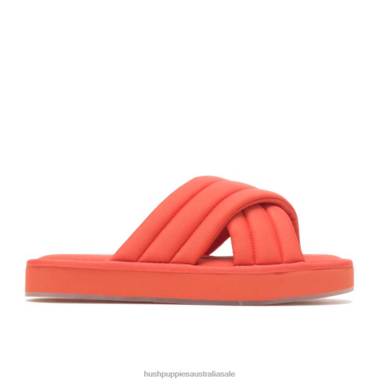 Tiger Orange Sunshine Slide Sandal Women Hush Puppies Sandal F264D26