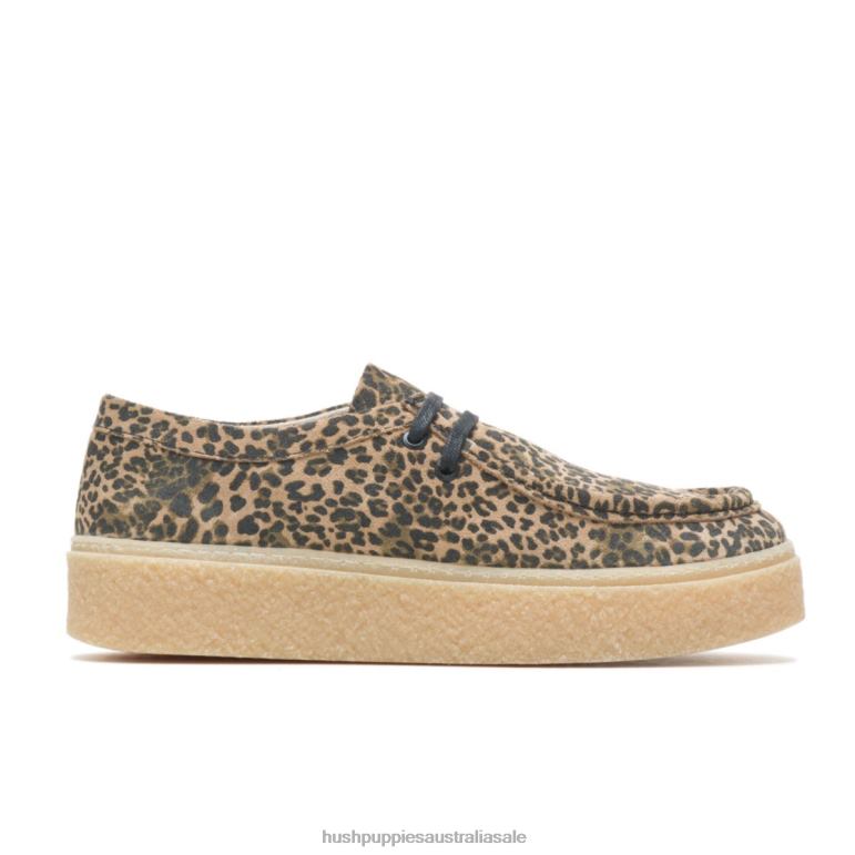 Leopard Suede Bridget Women Hush Puppies Sneaker F264D136