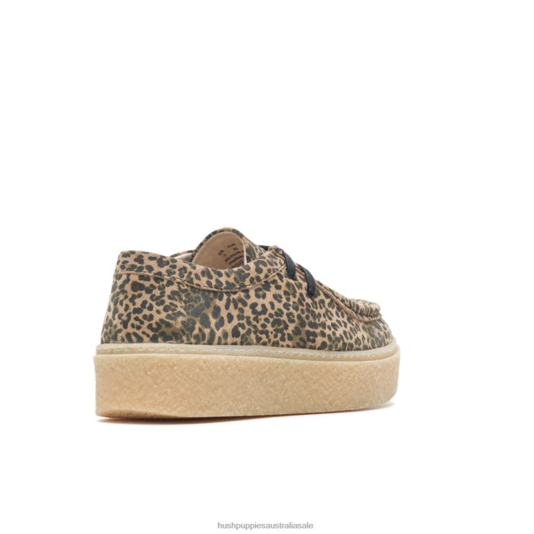 Leopard Suede Bridget Women Hush Puppies Sneaker F264D136