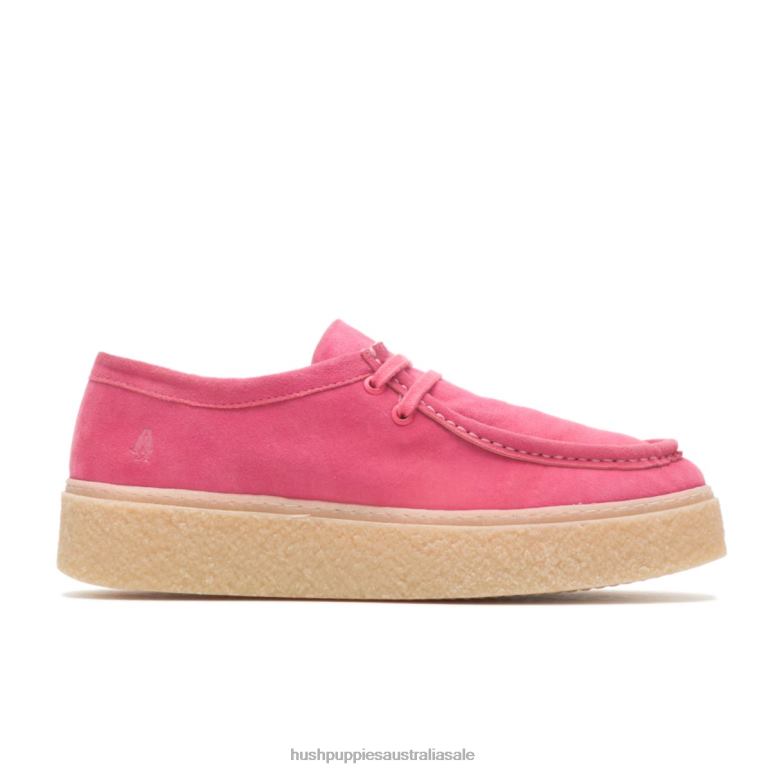 Pink Lemonade Suede Bridget Women Hush Puppies Sneaker F264D137