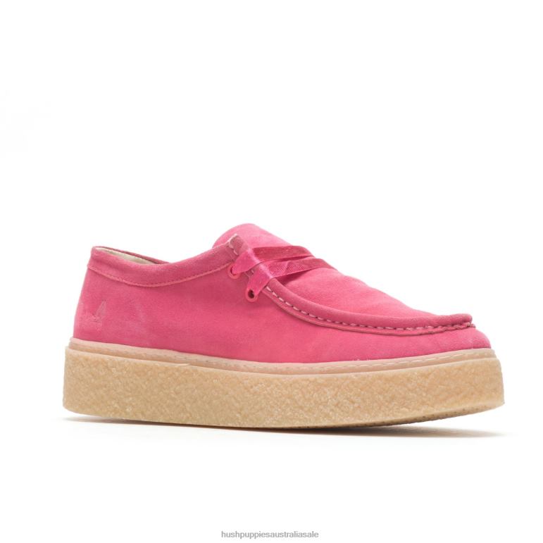 Pink Lemonade Suede Bridget Women Hush Puppies Sneaker F264D137