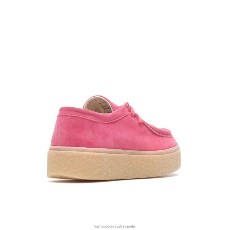 Pink Lemonade Suede Bridget Women Hush Puppies Sneaker F264D137