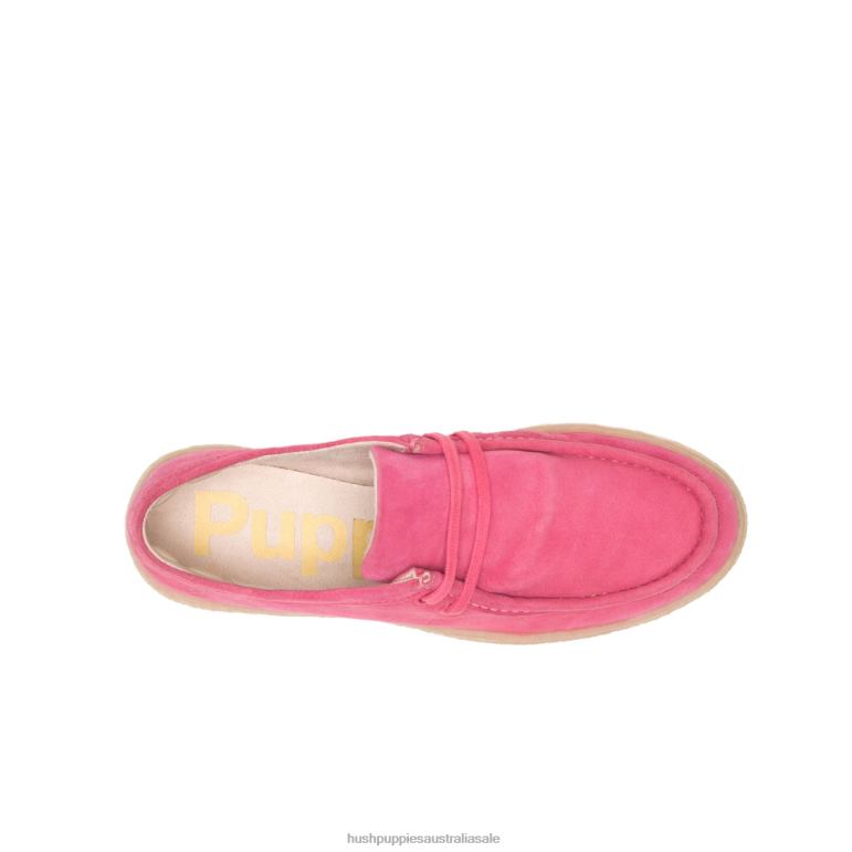 Pink Lemonade Suede Bridget Women Hush Puppies Sneaker F264D137