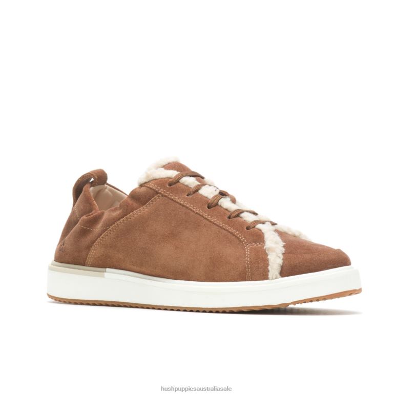 Tan Suede Ryann Sneaker Women Hush Puppies Sneaker F264D139